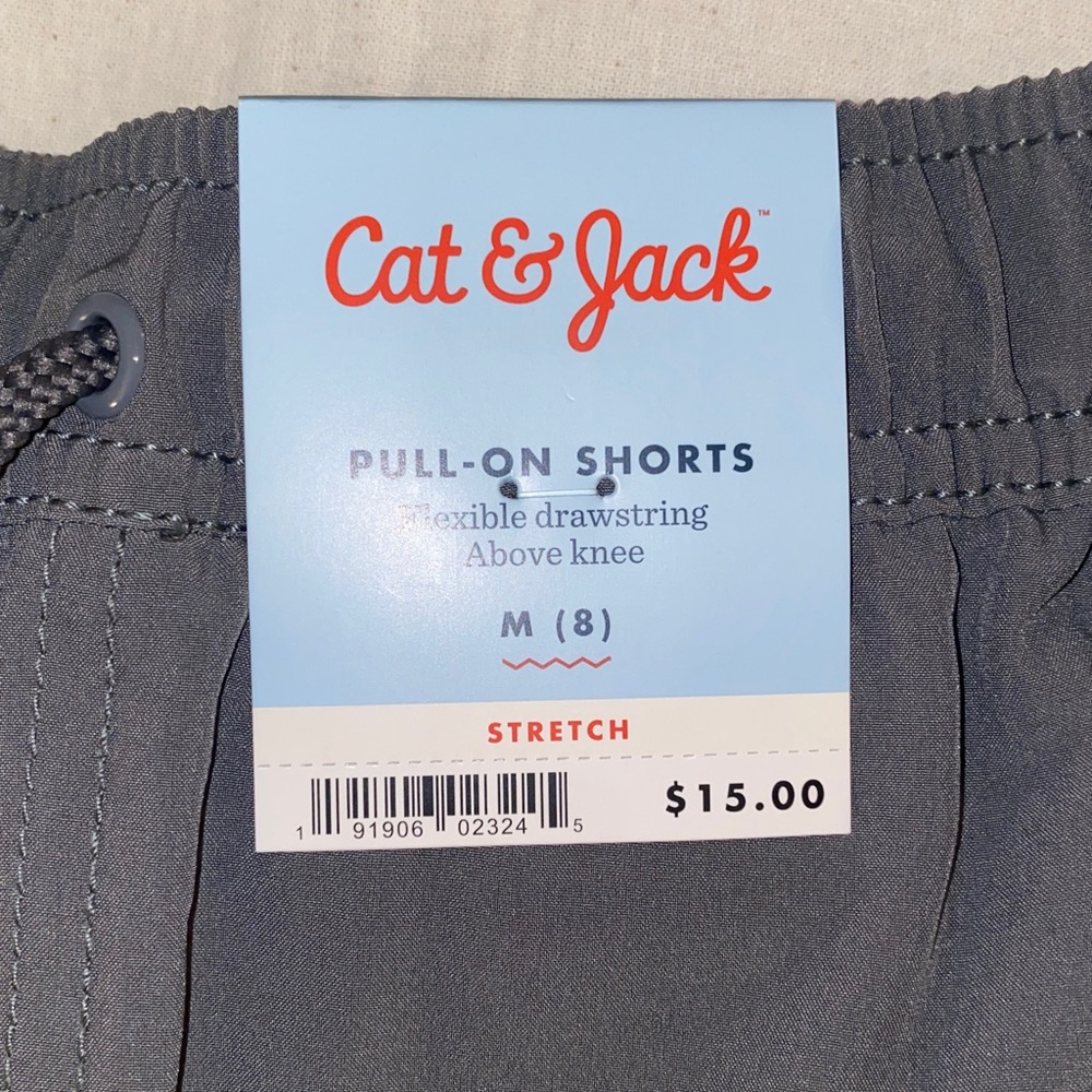Cat & Jack Pull-On Above The Knee Shorts - Set of 2 - Picture 14 of 15